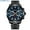 Black with Blue Surface, variant on 2286 New Men's Sports Watch Stylish and Versatile Six-Pin Stainless Steel Band Business Watch