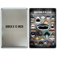 thumbnail image 2 of MUCHENGGIFT Vintage Shark Faces Metal Tin Sign Wall Decor Retro Nature Ocean Art Signs Shark Lover Gift for Home Decor, 2 of 4