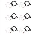 thumbnail image 2 of 6X 1 Pin Auriculares de Tubo Acústico Secreto Auriculares de Vigilancia con Ptt y Mic para Radio Bidireccional Walkie Talkies, 2 of 5