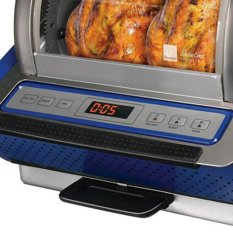 Ronco EZ-Store Stainless Steel Rotisserie Oven - Silver/Black, 1 ct - Food  4 Less