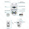 thumbnail image 3 of Dual Lens HD 6MP WiFi IP Camera Wireless Outdoor CCTV PTZ Home Security IR ICSEE, 3 of 23