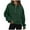 Z108-Green, variant on AWZXDE Women's Zip Up Hoodie Cropped Pullover with Hood, Casual Long Sleeve Athletic Jacket for Running Gym, Lightweight Streetwear Sweatshirt Dark Gray,XL