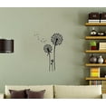 thumbnail image 2 of Dandelion Bunch Wall Vinyl Decals Sticker Die-Cut, 23-Inch, Chocolate Brown, 2 of 4