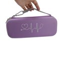 thumbnail image 1 of Oxford Cloth Stethoscope Case Rectangular Replacement Lifting Case Lightweight Durable Handle Scratchproof Hammer Storage Bag Organizer Purple, 1 of 9