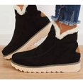 thumbnail image 1 of Classic Non-Slip Ankle Snow Booties Warm Fur Lining Boots, 1 of 3