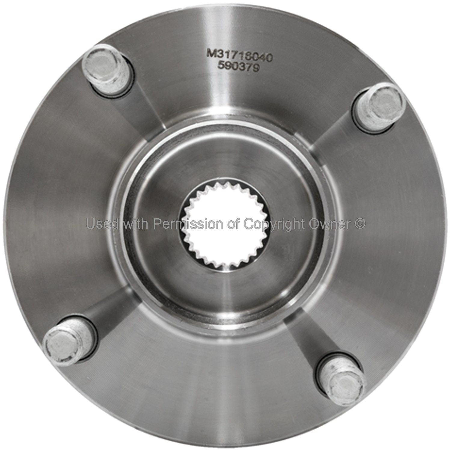 WHEEL BEARING AND HUB - FRONT HUB ASSEMBLY