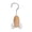 Wooden, variant on Wooden Clothes Hanger Multifunctional Hook,Saves Closet Space Tie Bag Scarf Storage,Reusable and Heavy-Duty Scarf and Towel Hanger Organizer,Suitable for Bedrooms and Foyer,2.95x7.09 inch (Wooden)