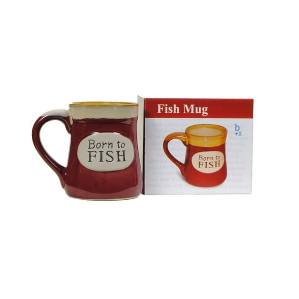 Born To Fish Coffee Mug With Fisherman S Serenity Prayer Great Fishing Gift Walmart Com Walmart Com