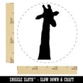 thumbnail image 2 of Giraffe Head Solid Self-Inking Rubber Stamp Ink Stamper - Blue Ink - Small 3/4 Inch, 2 of 7