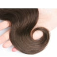 thumbnail image 5 of 12A Brown Human Hair Bundles Body Wave 4 Pcs - 100% Unprocessed Brazilian Virgin Hair Extensions Chocolate Brown Bundles 100 gram Each Bundle Human Hair 4# Color 16 18 20 20 inch, 5 of 8