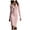 Red-lu9dx, variant on RFQWOVSR Women Solid Ribbed Long Sleeve Midi Dress Elegant Slim Fit Fall Winter