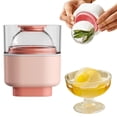 thumbnail image 2 of Classic Kitchen Accessories, Large Ice Maker Sealed Silicone Round Ice Cube Tray with for Cold Drinks Quick Release, 2 of 6