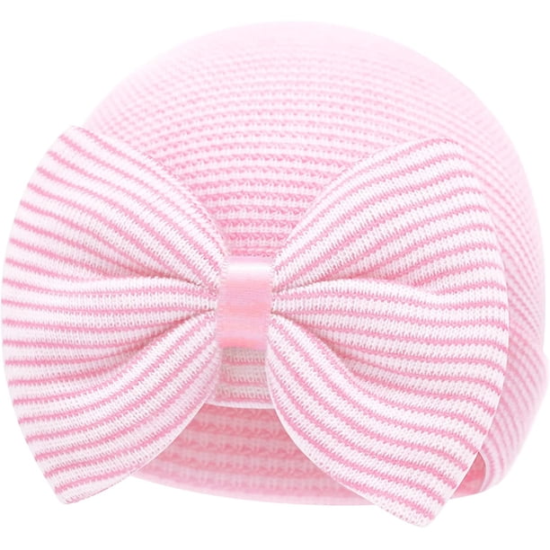 Gorros Sinhoon para recién nacidos, gorros de hospital, lazos y diademas para niñas, gorros infantiles