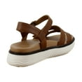 thumbnail image 5 of Vionic Women's Solana Strappy Platform Sandal Tan Leather 12M, 5 of 8