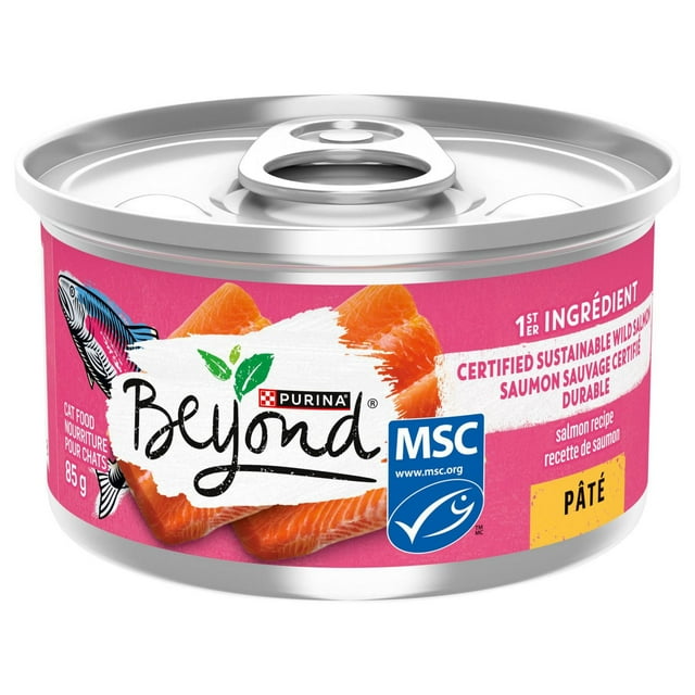 Beyond Sans Grains Recette de Saumon Sauvage Nourriture Humide pour Chats 85g