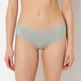 thumbnail image 1 of Ultrasoft Modal Hipster Panty with Lace Trim In Iceberg Green, 1 of 5