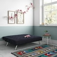 thumbnail image 3 of DHP Milo Kids Sofa Futon, Dark Blue, 3 of 10