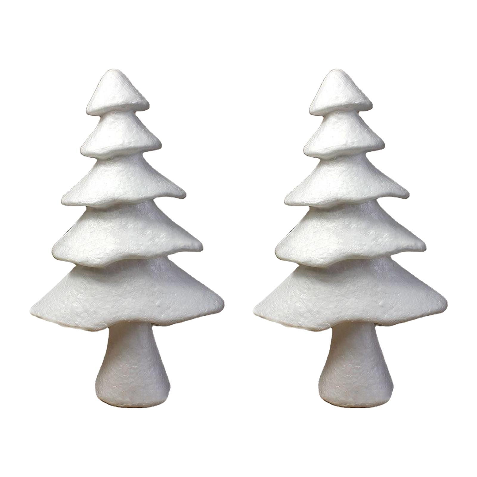 balikha Foam Christmas Trees DIY Home Crafts Home Decors Simple Design Foam Crafts Desktop Ornaments for Party Living Room Bedroom 40cmx24cmx10.3cm
