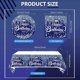 thumbnail image 2 of 41 Pcs Navy Blue and Silver Birthday Party Supplies Navy Blue Tableware for Table Decorations Supplies 24 Men Boys Birthday, 2 of 3