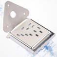 thumbnail image 1 of OULII Mandolin Tailpiece Cover 1Set Metal for Music Practice and Instrument Upgrade, 1 of 8