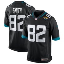 Men's Nike Jimmy Smith Black Jacksonville Jaguars Retired Player Alternate Game Jersey