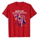 thumbnail image 1 of Pop cazadora para niña Demon Hunters Round-Neck Printed Anime Trio Poster T Shirt （Red）, 1 of 3