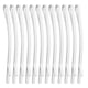 thumbnail image 1 of 100 horquillas para el pelo para niñas, sencillas, decorativas, de metal, color blanco, 1 of 1