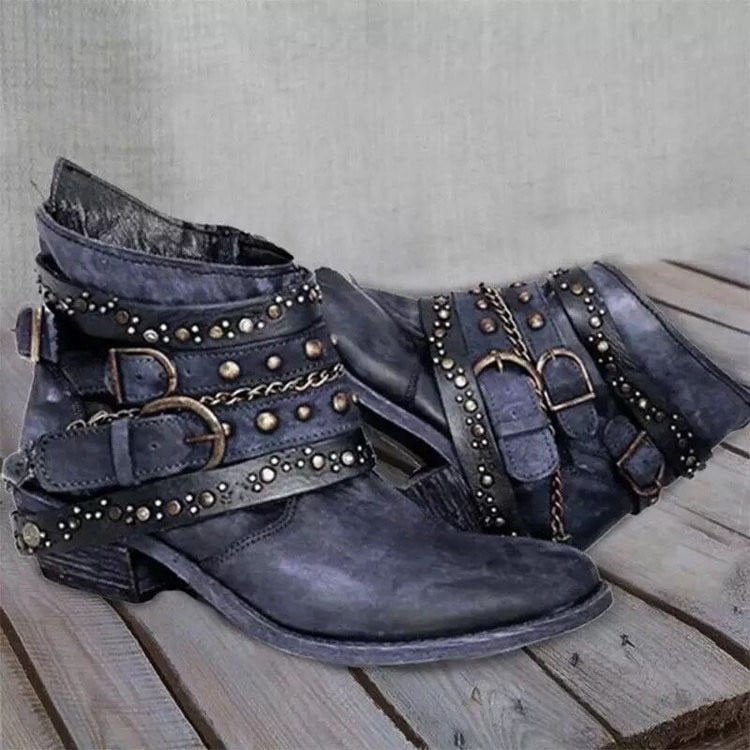 Cowboy biker shop boots ladies