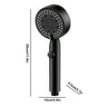 thumbnail image 3 of FHBVT Turbocharged Shower Head High Pressure Water Nozzle,5 Shower Modes for Family Relaxation Pressurized for Low Water Pressure,Built-in Turbo Fan, Easy Install Ideal for Home Bathroom Elderly Use, 3 of 9