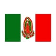 thumbnail image 1 of Tapestry, diseño de bandera de Nuestra Señora de México, 90 x 150 cm, terileno, 1 of 1
