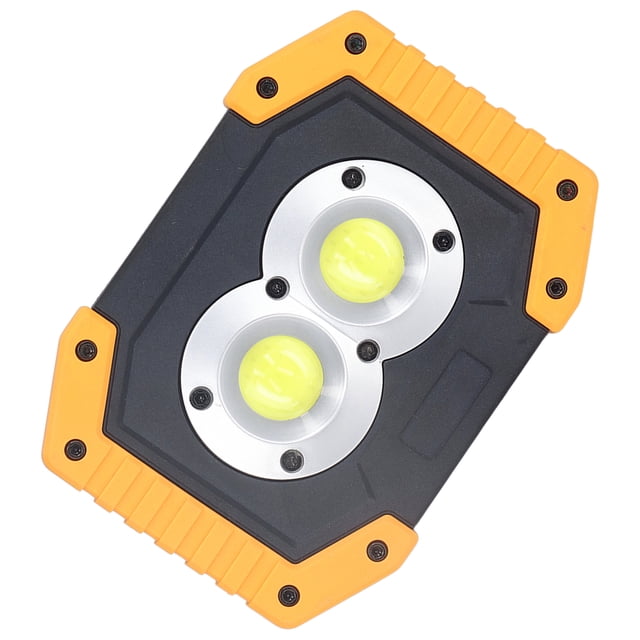 Emergency Portable Light, IP66 Waterproof Pressure Resistant Multifunctional USB Charging High Brightness COB Work Lamp For Mountaineering For Camping ANGGREK Work Light with Swivel Bracket