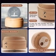 thumbnail image 2 of 3D Crystal Ball Music Box, Wooden Rotating Music Box, Lumineers Music Box, 2 of 4