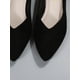 thumbnail image 2 of Spring/autumn Fashionable Black Ladies Flat Pointed Toe Shoes, Versatile, 2 of 4