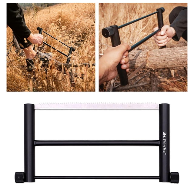 ensamblada para árboles, de supervivencia de aleación de aluminio, s para Negro shamjiam plegable