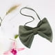 thumbnail image 5 of Bolso bandolera de lona Sunnimix Bowknot para mujer y estudiante verde 43 cm 49 cm 36 cm, 5 of 6