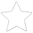 thumbnail image 2 of Lssam Wire Star Frame, Metal Star for Crafts, Star Wreath Frame | Easy DIY Floral & Ribbon Wreath Hoop for Holiday, Wedding, Wall Decor Gift Idea, 2 of 9