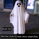 thumbnail image 1 of Cute Kids Halloween Horror Cloak Cape Anime No Face Disfraces de cosplay Ghost White Tassels Cloak Unisex Disfraz de Halloween Conjunto completo xuanjing unisex, 1 of 2
