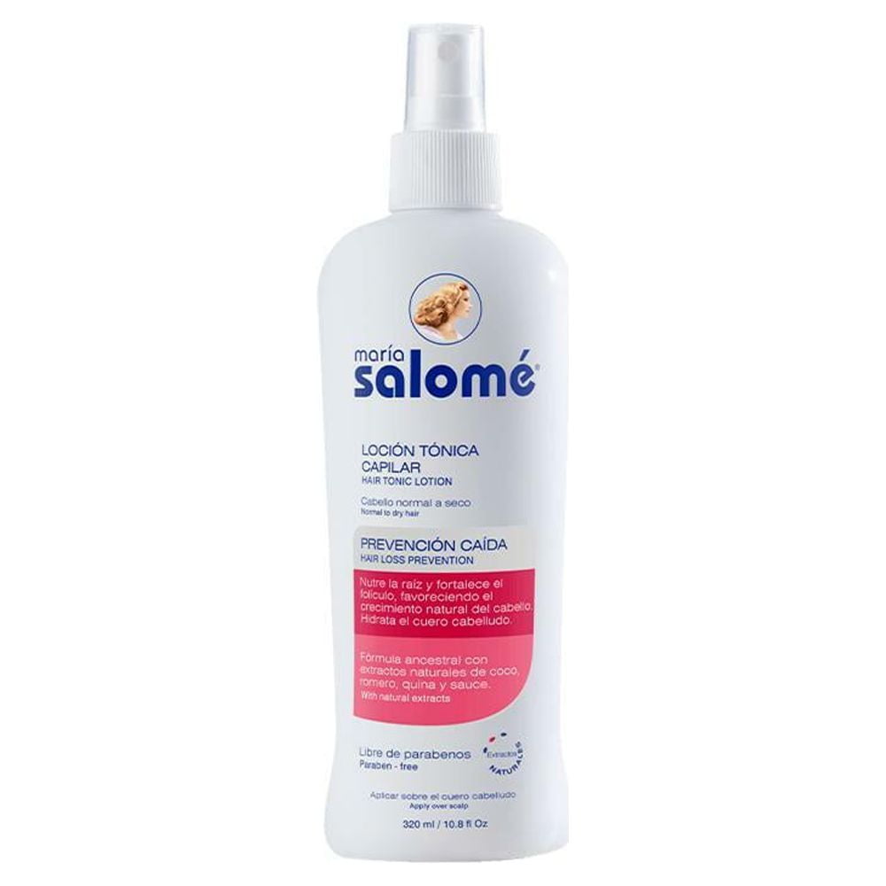 Maria Salome Traditional Hair Loss Prevention kit of Shampoo 13.5 fl.oz. - Conditioner 13.5fl.oz. - Lotion 11.8 fl.oz. Natural Products for Thinning Hair