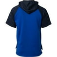 thumbnail image 3 of New Balance Men's Bp Short Sleeve Fleece Training Hoodie Royal 3Xl, 3 of 4