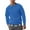 Mens Sweatshirts & Hoodies Blue, variant on Fleece Lined Sweatshirts for Men Crewneck Long Sleeve Shirts Mens Casual Color Block Pullover Thermal Warm Basic Athletic Workout Sweatshirt Tops