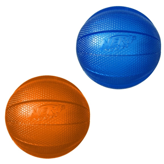 Nerf Dog Classic Squeak Ball, 3.8 inch, 2 Pack