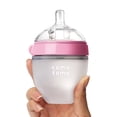 thumbnail image 2 of Comotomo Natural Feel Baby Bottle, Rosa, 5 onzas Comotomo Comotomo, 2 of 2