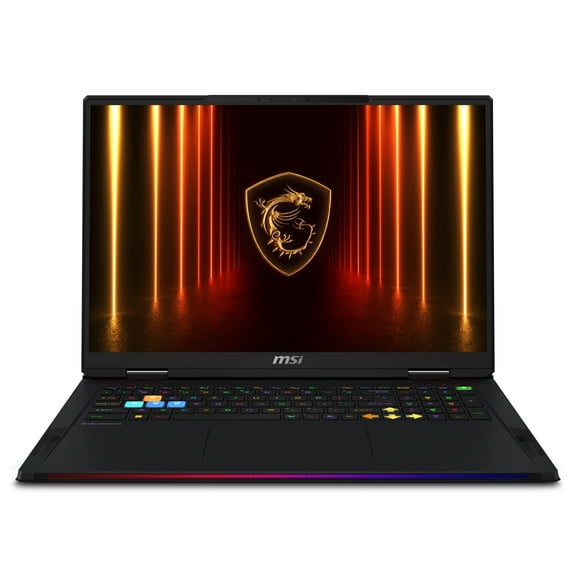 MSI Raider A18 HX 18 inch UHD Gaming Laptop AMD Ryzen 9 9955HX3D NVIDIA GeForce RTX 5080 - 32GB DDR5 2TB SSD Core Black (2025)