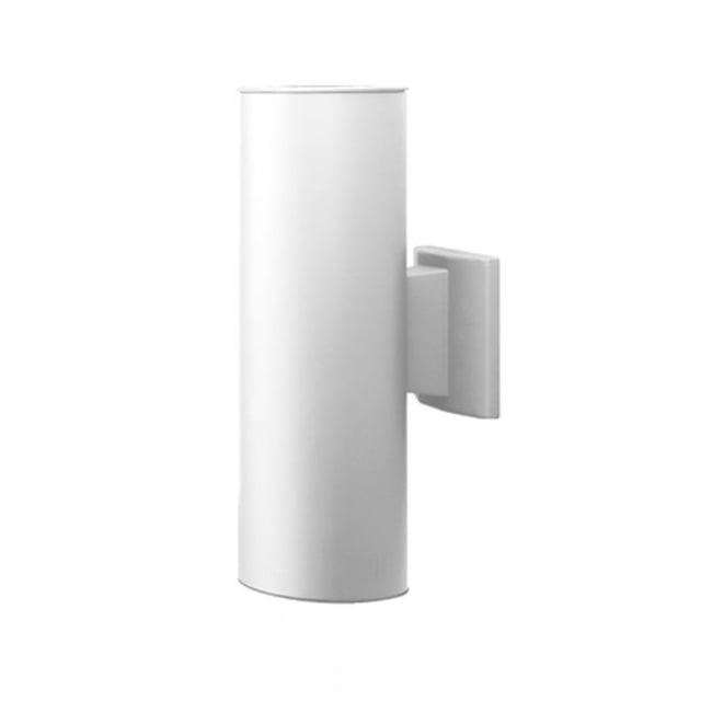 NICOR 50102WH 12 in. Haut et Bas Bullet Light&44; Blanc