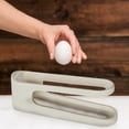 thumbnail image 6 of 2-Tier Automatic Rolling Egg Dispenser for Refrigerator | Space-Saving Kitchen Organizer |  Double-Layer Rolling Tray with Safety Rails, 6 of 8