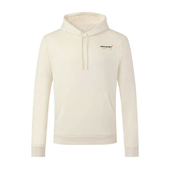 McLaren F1 Men's Oscar Piastri Driver Hoodie - Egret/Caviar Black