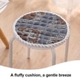 thumbnail image 4 of Cojín grueso y cómodo para silla de cocina CHEPIHG cojín redondo de felpa, 4 of 5
