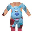 thumbnail image 6 of Blue'S Clues Baby Onesie Romper Footless Infant Long Sleeve Jumpsuit for Boys Girls, 6 of 8
