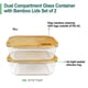 thumbnail image 3 of Contenedores para Alimentos Urban Green Paquete de 2 de 2260ml con Tapa de Bambú, 3 of 7