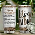 thumbnail image 3 of yenaei Dog Mom Tumbler 20oz Dog Lovers Gifts For Women Stainless Steel Insulated Tumblers Coffee Travel Mug Cup with Lid Mothers Day Birthday Stuff Gift For Dogs Owner Fur Mom Mama, 3 of 6